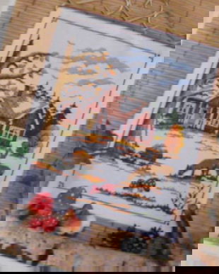 Model goblen pe puncte