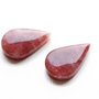 Cabochon lacrima - aventurin rosu  - [  1 buc ]