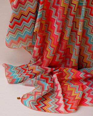 Esarfa ZIG-ZAG MULTICOLOR