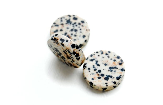 Discuri plate - dalmatian jasper