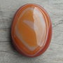 Cabochon agata, 40x30 mm