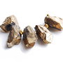 Set pietre - baza colier titanium quartz