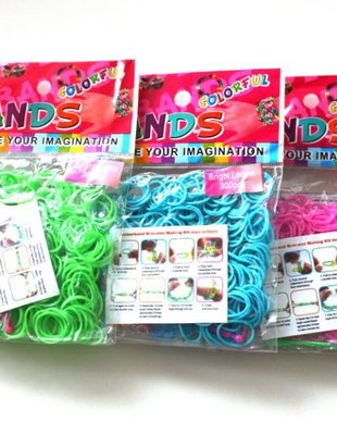 300 elastice loom bands