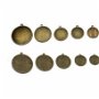 Set 10 medalioane rotunde -2cm