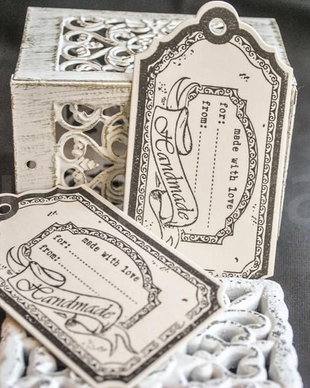 24 buc taguri  din carton