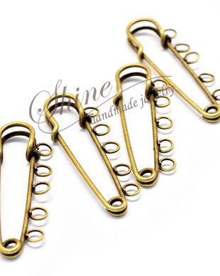 Ac brosa 5 gauri, bronz antichizat