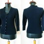 CARDIGAN NEGRU CASMIR