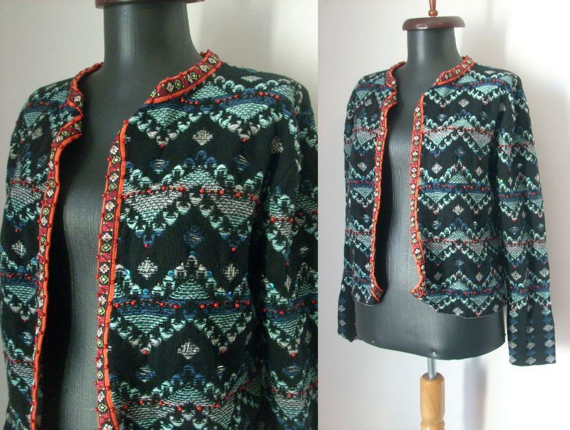 CARDIGAN BUMBAC AZTEC