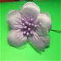 Floare (5cm) cu codița, nuanță mov deschis