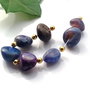 Purple dragon veins agate