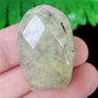 Cabochon green fluorit fatetat
