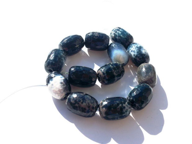 Agate fatetate 14*10 mm