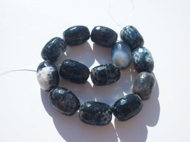 Agate fatetate 14*10 mm