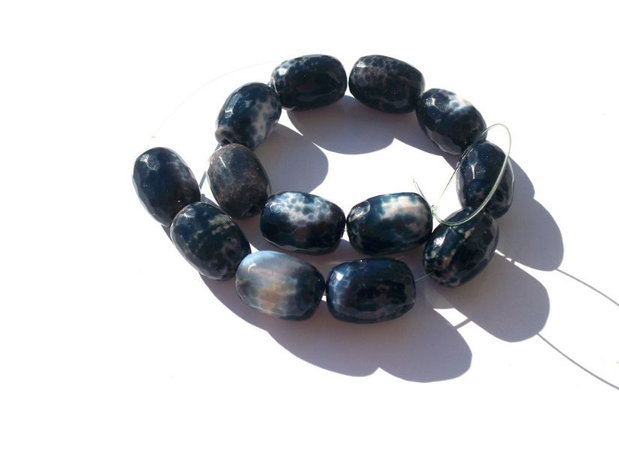 Agate fatetate 14*10 mm