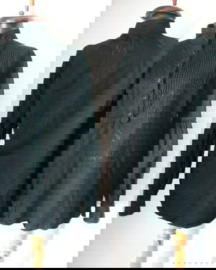 BLUZA NEAGRA BUMBAC MANECI EMPIRE