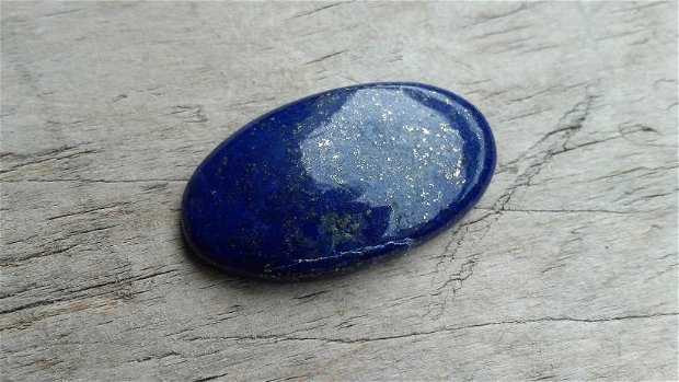Cabochon lapis lazuli, 30x17 mm