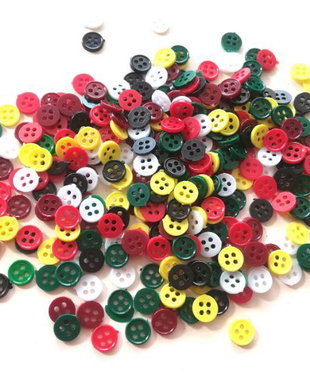 136 x Nasturi din rasina. Nasturasi colorati. Nasturi 8 mm