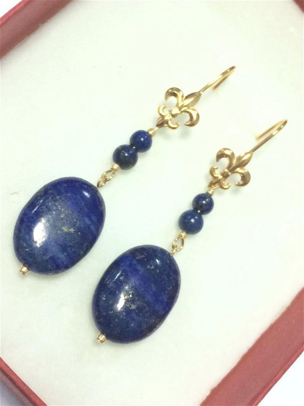 Set aurit lapis lazuli (609)