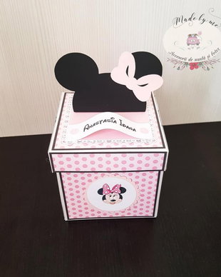 invitatie speciala tematica Minnie