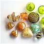 Mix margele Murano cal. a ll-a, Spring Green, 50 g (cod 3576)