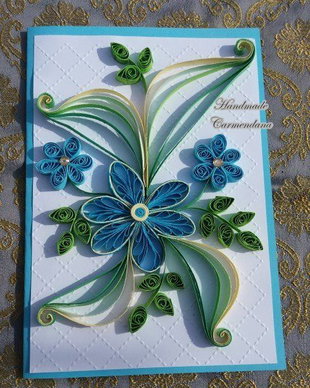 Felicitare handmade mare