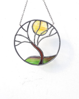 suncatcher vitraliu din sticla