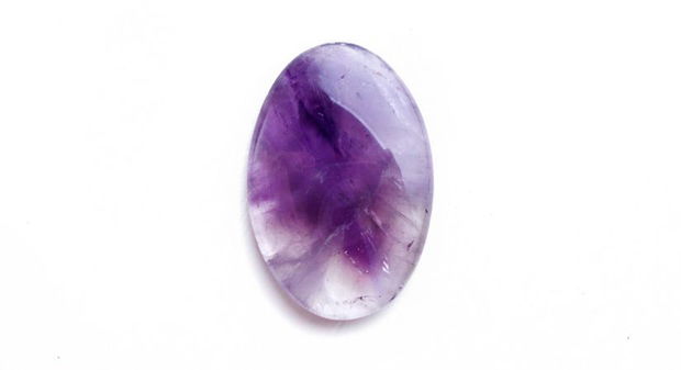 Cabochon Ametist  - masiv - oval - Q27