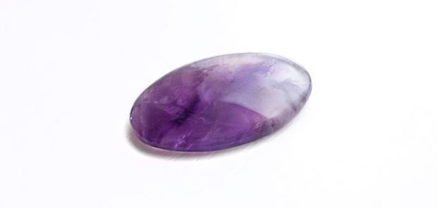 Cabochon Ametist  - masiv - oval - Q27