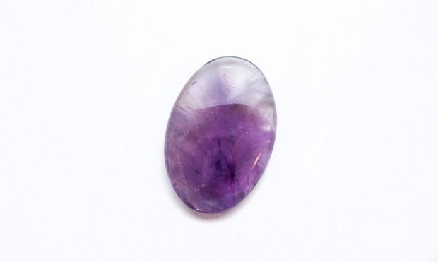 Cabochon Ametist  - masiv - oval - Q27