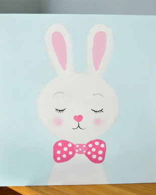 Ilustratie Sleepy Bunny
