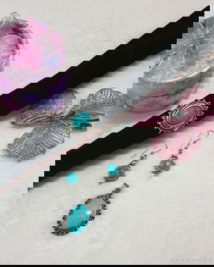 Set bijuterii argint 925 cu turcuaz