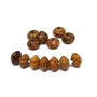 Margele mala,lemn buddha rondele 8x6mm GSLAK 575