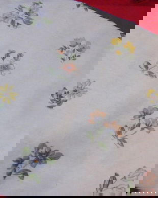 Set 2 draperii cu flori