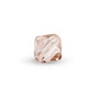 Cristale din sticla, biconice, 3.5x4 mm, fumurii