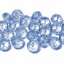 Cristale din sticla, rondelle, 10x7 mm, albastre