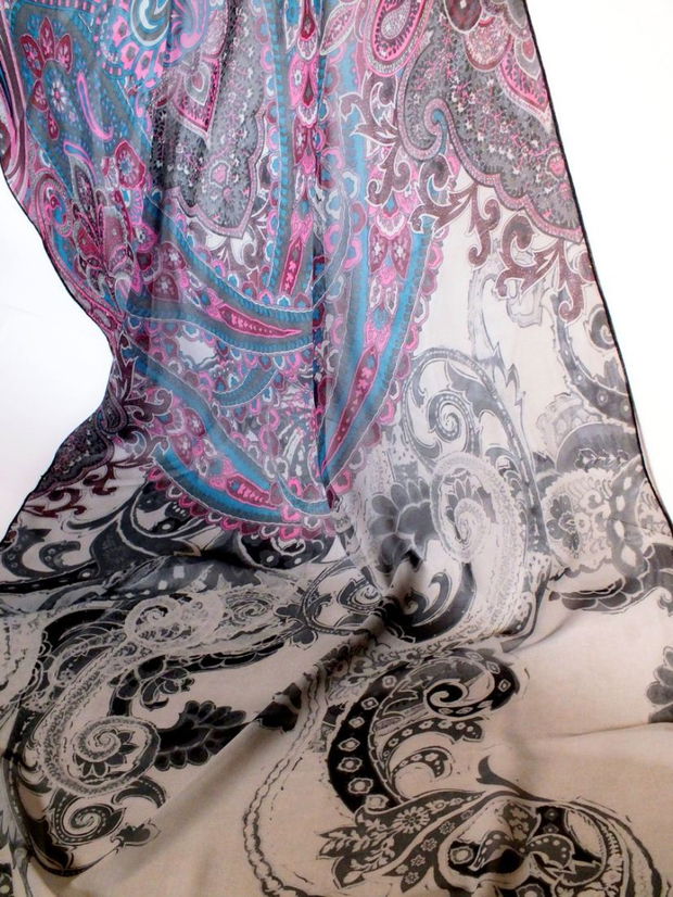 Esarfa BOHO CHIC - print paisley