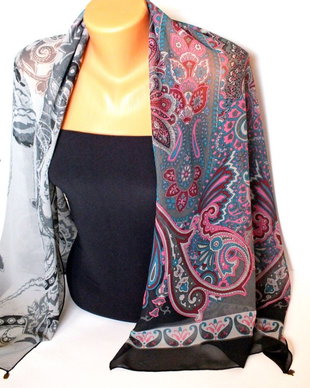 Esarfa BOHO CHIC - print paisley