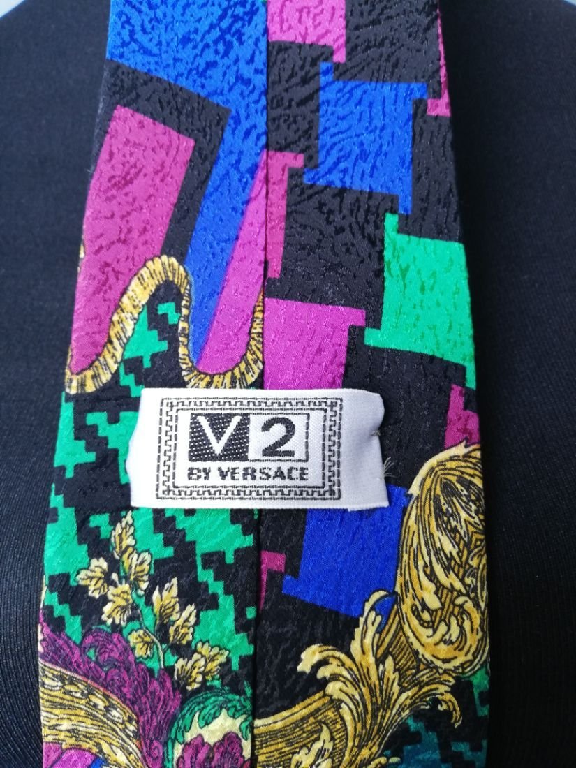 Cravata vintage Versace