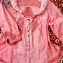 Bluza BOHO STYLE ,culoare somon