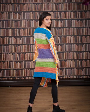Jacheta,cardigan,dungi colorate,galben care linisteste,croset calduros