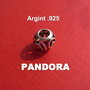 PANDORA din argint .925 cu model spirala