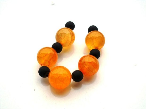 Orange agate 12 mm