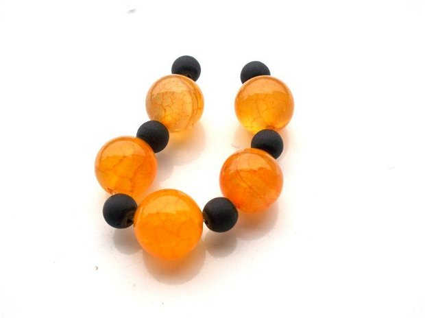 Orange agate 12 mm