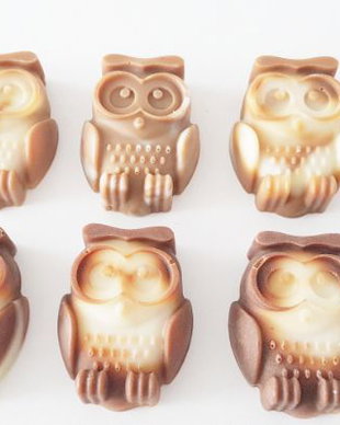 Sapun natural Happy Owl, cu galbenele, cacao si unt de shea