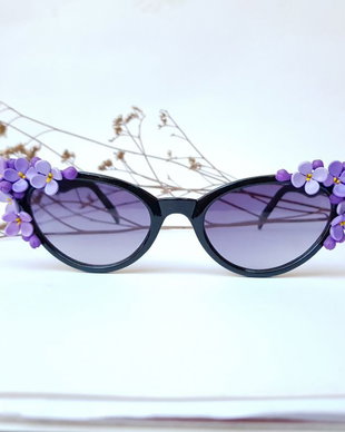 Ochelari de soare liliac