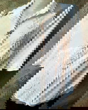 bluza / camasa boho originala ,Elisa Cavaletti ,M