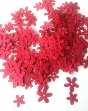 Set flori decupate din carton