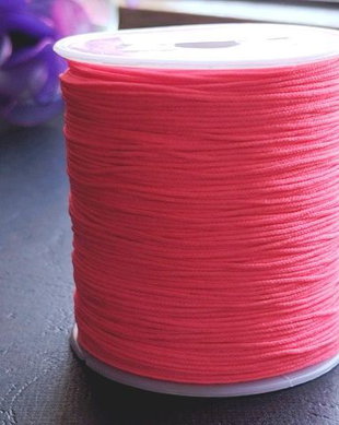 LF169 - fir matase portocaliu neon