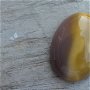 Cabochon Mustard Jasper, 40x30 mm