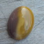Cabochon Mustard Jasper, 40x30 mm